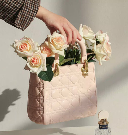 Dior Designer Inspired Handbag Ceramic Case